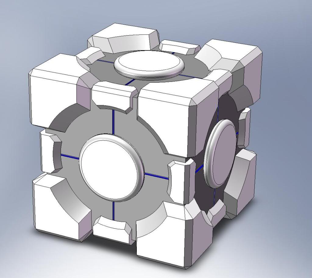 Portal cube. Куб из Portal 2. Куб компаньон. Куб компаньон Portal. Экспериментальный утяжелённый грузовой куб.